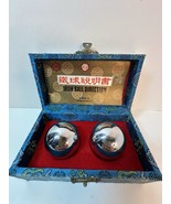 VTG Baoding Balls Chrome Chinese Health ExerciseStress Relief Relaxation... - €10,15 EUR