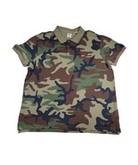 Levis Polo Shirt Mens XL Camouflage Short Sleeve Hiking Hunting Outdoor ... - $19.99