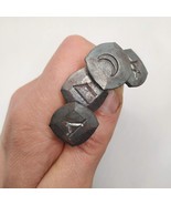 Hand forged nail with custom and individual ornament, black Iron - $23.81 CAD+