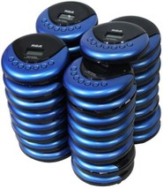 Lot Of 33 Rca Portable Cd Players w/ Radio As Is For Parts Or Repair Black Blue - $115.82