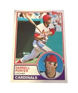 1983 Topps Darrell Porter #103 St. Louis Cardinals Baseball Trading Card - $56.92 MXN