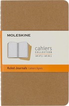 Moleskine Cahier Journal, Soft Cover, Pocket (3.5&quot; x 5.5&quot;) Ruled/Lined, - $13.85