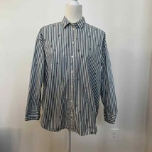 Madewell Floral Painter Shirt in Stell Stripe XS - $19.34