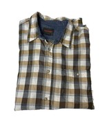Northwest Territory Plaid Snap Front Western Shirt Mens XLT Long Sleeve ... - $24.53 CAD