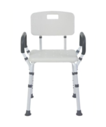 Rhythm Healthcare Portable Bath Seat, Shower Chair, Backrest, Padded Arm... - £74.14 GBP
