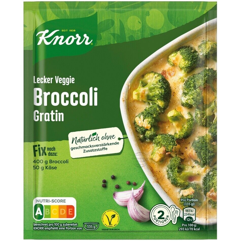 Knorr Baked Cheese & BROCCOLI Gratin spice packet 1 pc/ 2 servings FREE SHIPPING - $6.92