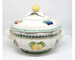 Villeroy &amp; Boch 1748 ANNO Luxembourg Covered Casserole FRENCH GARDEN FLE... - $149.99