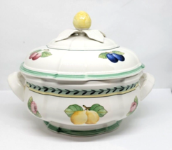 Villeroy &amp; Boch 1748 Anno Luxembourg Covered Casserole French Garden Fleurence - £117.54 GBP