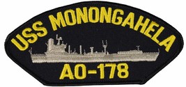 USS Monongahela AO-178 Ship Patch - Great Color - Veteran Owned Business - £9.77 GBP
