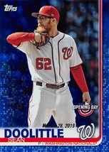 2019 Topps Opening Day Blue Foil #154 Sean Doolittle Washington Nationals ⚾ - £0.70 GBP