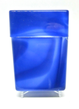 KSI Blue Marble Design King Size Flip Top Plastic Cigarette Case - $8.90