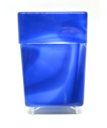 KSI Blue Marble Design King Size Flip Top Plastic Cigarette Case - $12.21 CAD