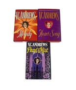 Vtg VC Andrews 90s Hardcover Book Lot Melody Heart Song Pearl in the Mis... - $454.60 MXN