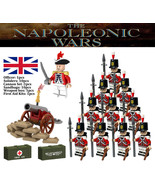 Simulate Napoleon War Scenario British Royal Fusiliers A DIY Minifigures... - $32.38 CAD