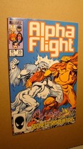 ALPHA FLIGHT 23 *HIGH GRADE* MARVEL CANADIAN SUPER HEROES PUCK WENDIGO - $3.96
