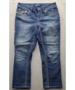 Seven7 Jeans Women Size 6 Blue Denim Stretch Cotton 5 Pockets Flat Front... - $22.34