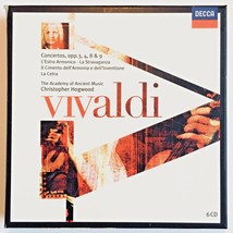 Concertos opp 3 4 8 &amp; 9 by Antonio Vivaldi 6 CD set 2006 UPC 028947576938 IMPORT - £25.20 GBP
