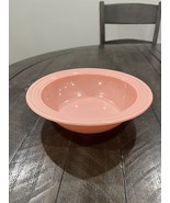 Vintage Mid Century Hazel Atlas Pastel Pink Moderntone Platonite Milk Gl... - $17.81