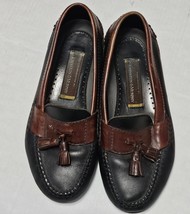 Johnston Murphy Handcrafted Leather Tassel Loafers Slip On Shoes Mens Si... - $32.93 CAD