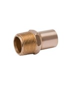 Three (3) 1/2&quot; Copper Male Adapters ~ 1/2 Sweat x 1/2 MPT - $31.14