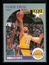 Vintage 1989-90 NBA HOOPS Rookie Basketball Trading Card #154 VLADE DIVAC Lakers - £3.82 GBP