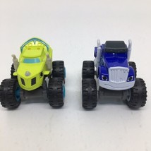 Blaze and the Monster Machines -  Lot of 2 Diecast 1:64 Zeg &amp; Crusher - £12.20 GBP