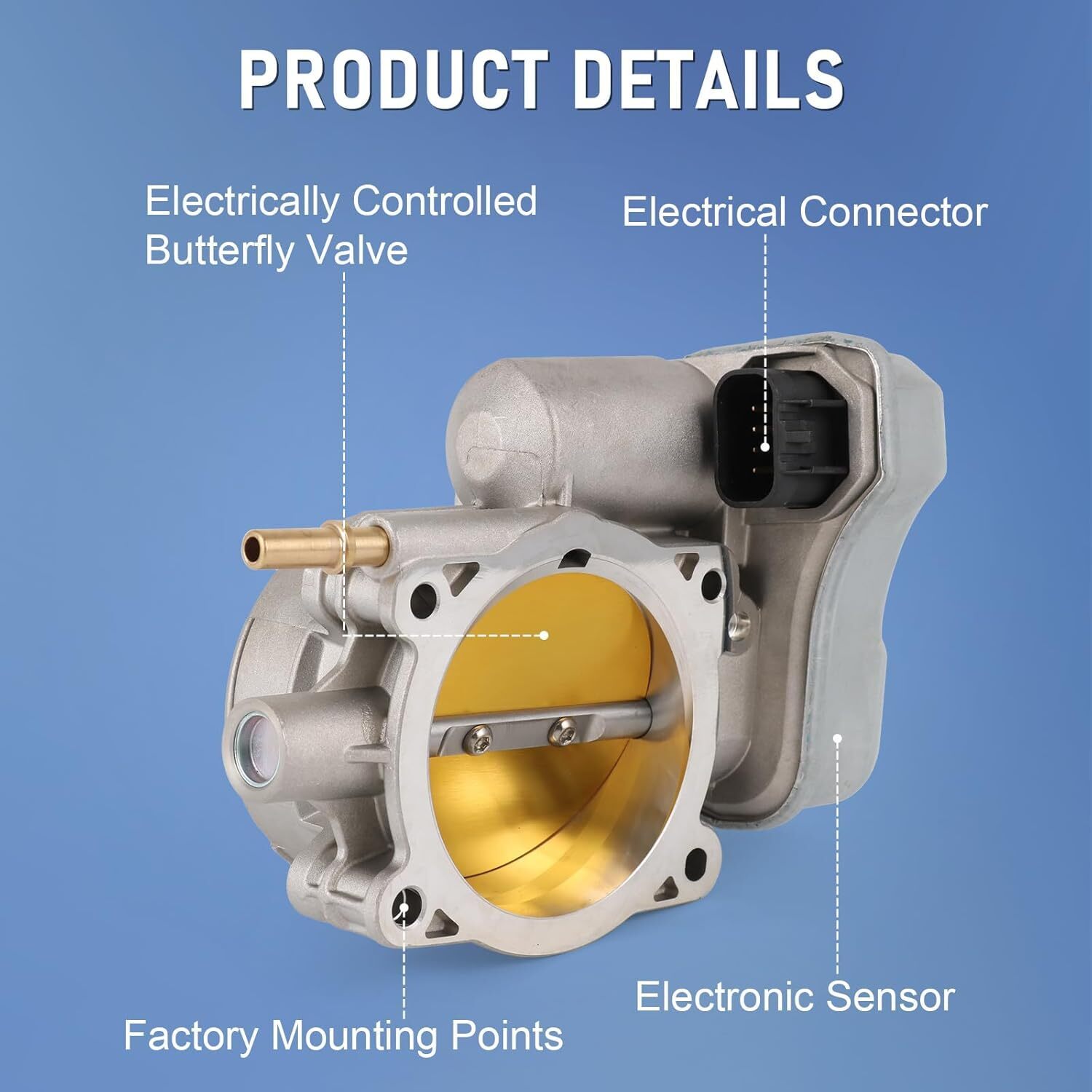 Throttle Body for Buick Rainier for Chevrolet Colorado Impala Trailblazer EXT Item image 5