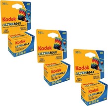 Standard Kodak Ultramax 400 Color Print Film 36 Exp 35Mm Dx 400 135-36 (108 - $44.99