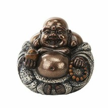 Small Happy Buddha Luck And Wealth Sculpture Statue Bodhisattva Enlighte... - $517.48 MXN