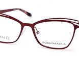 NEW BCBGMAXAZRIA KENDRA Red EYEGLASSES FRAME 48-15-125mm B34mm - £66.42 GBP