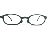Vintage La Eyeworks Gafas Monturas MAN RAY 343M Mate Oscuro Verde 43-22-135 - $55.57