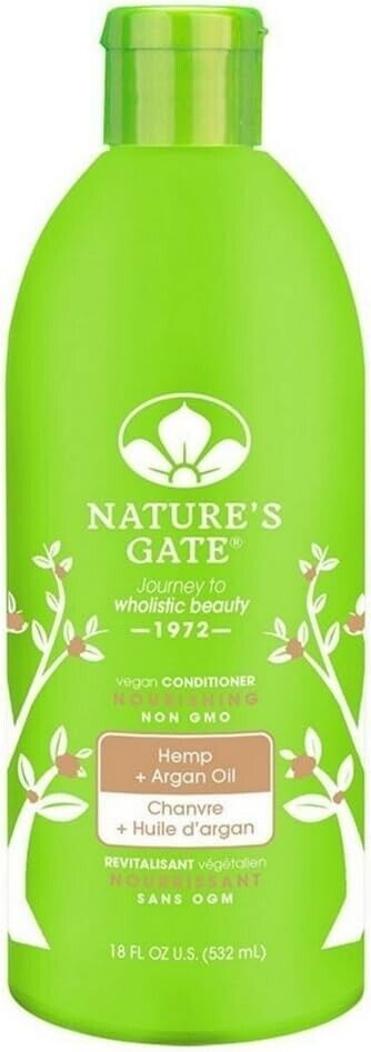 Nature&#39;s Gate Hemp And Argan Oil Nourishing Conditioner Non-GMO Vegan 18 OZ - $84.14