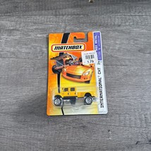 2010 MATCHBOX CONSTRUCTION INTERNATIONAL CXT YELLOW 47/100 - $9.87