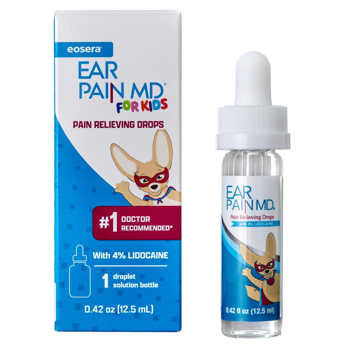 Eosera® Ear Pain MD® for Kids - Maximum Strength Earache Relief Drops wi... - $18.78