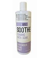 body+mind Soothe Foaming Bath Soak - Lavender Aloe Mint 16oz - $24.43 CAD