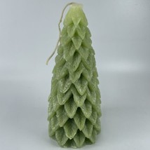 Chesapeake Bay Christmas Tree Candle Juniper Pine Scented VTG 8 inch - £9.16 GBP