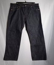 Levi&#39;s 569 Jeans Mens Size 40x30 Bootcut Dark Wash Western Cowboy Rancher - $29.69