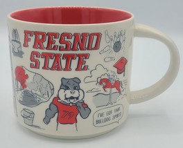 Starbucks Fresno State University Mug Been There Series Campus Collection In Box - $46.74