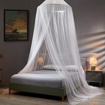 Mosquito Net Bed Canopy For Girls,King Canopy Bed Curtains Queen Size Fr... - $31.99