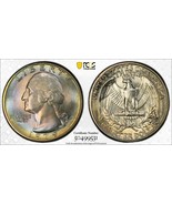 Toned 1979 D MS 66 Washington Quarter PCGS Graded Certified Authentic Sl... - $82.73 CAD