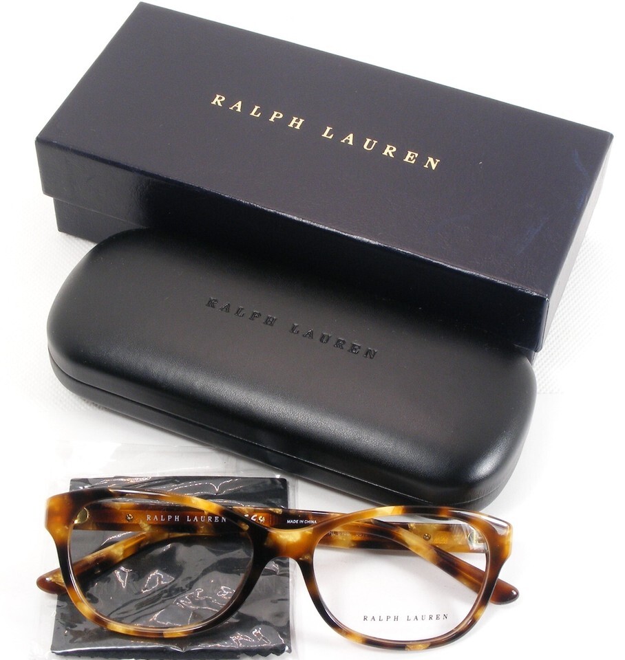 NEW RALPH LAUREN RL 6155 5615 Gold Havana EYEGLASSES GLASSES RL6155 54-1... - $49.49