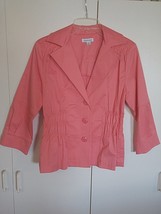Joan Rivers Ladies 3/4-SLEEVE Stretch Jacket w/ELASTIC WAIST/UPPER BACK-NWOT - £6.08 GBP