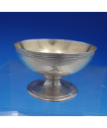 Reeded Edge By Tiffany Sterling Silver Salt Dip Dish Cellar #17668 1197 ... - $2,891.27 MXN