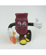 Vintage 1987 Calrab Applause California Raisin With Orange Skateboard 2&quot;... - $6.92