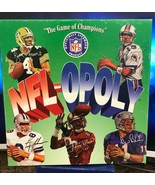 NFL-OPOLY ~The Game of Champions~NFL Football Board Game Vintage 1994 - $202.94 MXN