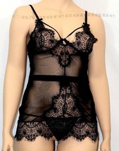 Plus Size Black Lace Chemise Sexy Lingerie Size: (US 14 - 16) XL - £14.95 GBP