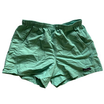 Patagonia Baggies Shorts Mujeres Talla S 5&quot; Costura Interior Verde - $39.58