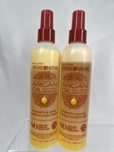 (2) Creme of Nature with Argan Oil Strength &amp; Shine Leave-In Conditioner 8.4oz - £15.68 GBP