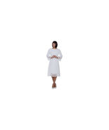 Divine  Blessings Laser-Cut   Hem Bell Sleeve Dress with Scalloped Edge,... - €72,84 EUR
