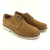 Camel Crown Mens Oxfords Lace Up Leather Suede Casual Brown US Size 7 - £38.24 GBP
